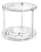 The Home Edit by iDESIGN Clear 2-Tier Rotating Turntable Organizer image 2