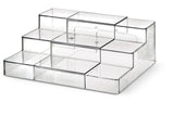 The Home Edit by iDESIGN Clear 3-Tier Expandable Organizing Storage Shelf