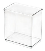 The Home Edit by iDESIGN Clear Stackable Deep Organizing Storage Bin, 1-L