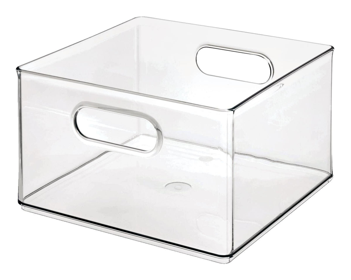 The Home Edit by iDESIGN Clear Stackable Organizing Storage Bin, 8.2-L