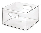 The Home Edit by iDESIGN Clear Stackable Organizing Storage Bin, 8.2-L