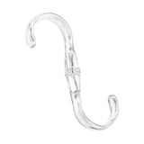 The Home Edit Clear Hanging S Hook, For Closet Organization