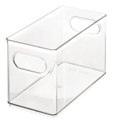 The Home Edit x iDESIGN Clear Plastic Narrow Stacking Pantry Bin Storage Organizer