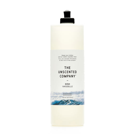 The Unscented Company Liquid Dish Soap, Unscented, 750-mL