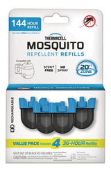 Thermacell E-ZoneGuard Rechargeable Mosquito Repellent Refill 144-Hour Pack image 2
