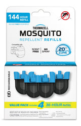 Thermacell E-ZoneGuard Rechargeable Mosquito Repellent Refill 144-Hour Pack image 3