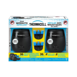 Thermacell E55 Mosquito Repellent with 36 Hour Refill, 2-pk