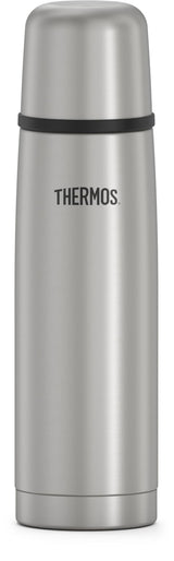 Thermos Compact Stainless Steel Insulated Vacuum Bottle, 470-mL, with Twist Opening