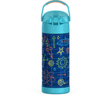 Thermos Robot Stainless Steel Insulated Water Bottle, 14-oz