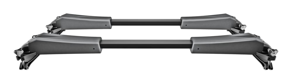 Thule 811XT Board Shuttle Roof Top Mount SurfboardRack, Adjustable, 34-in, 2-pc