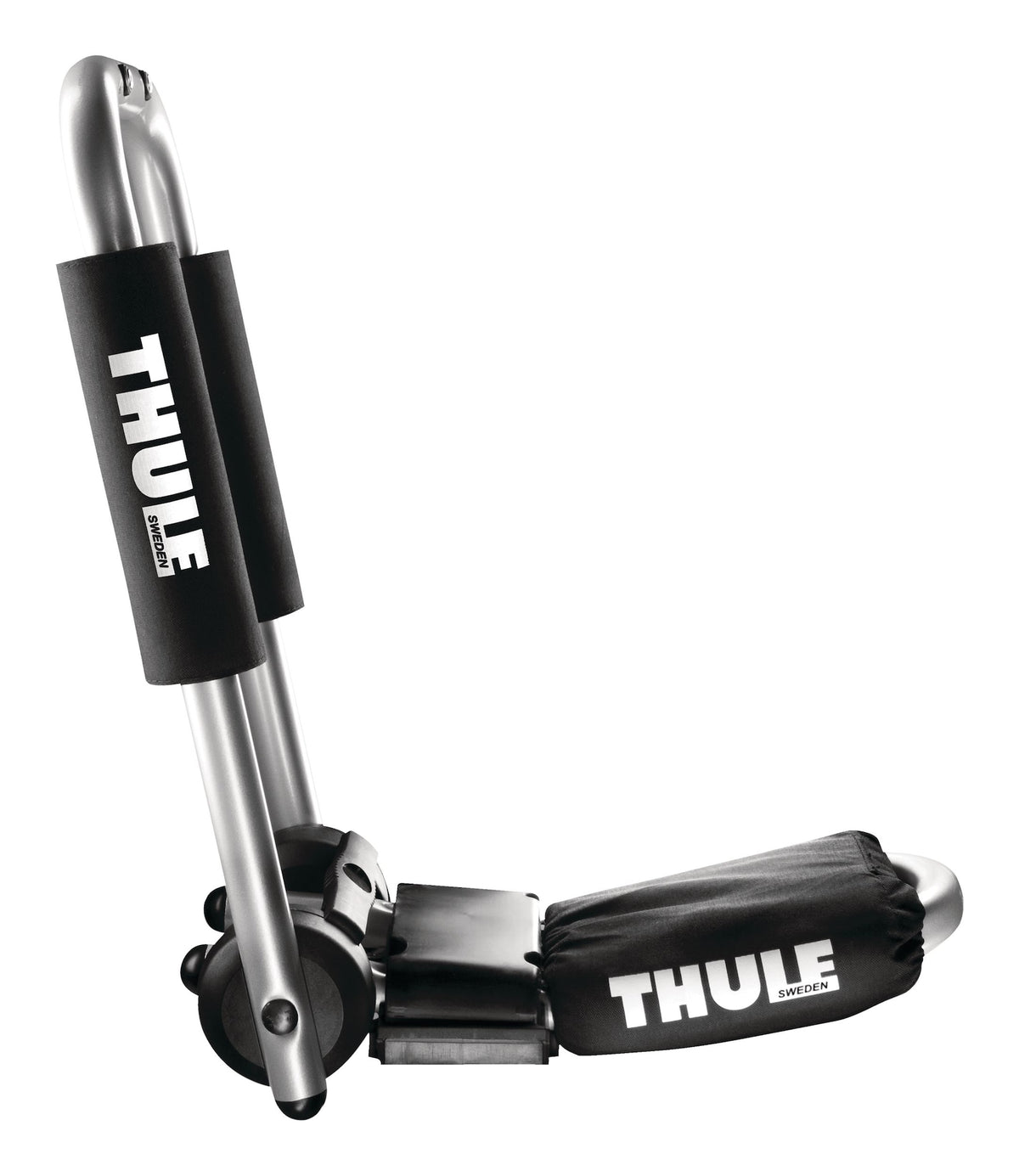Thule 835 Hull-a-Port Pro Rooftop J-Stacker Roof Top Mount Kayak Rack, Adjustable, 34-in, 2-pc