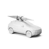 Thule Compass Black Vertical Kayak Rack with Hardware