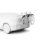 Thule OutWay 2-Bike Black/Aluminium Hanging Trunk Bike Rack image 2