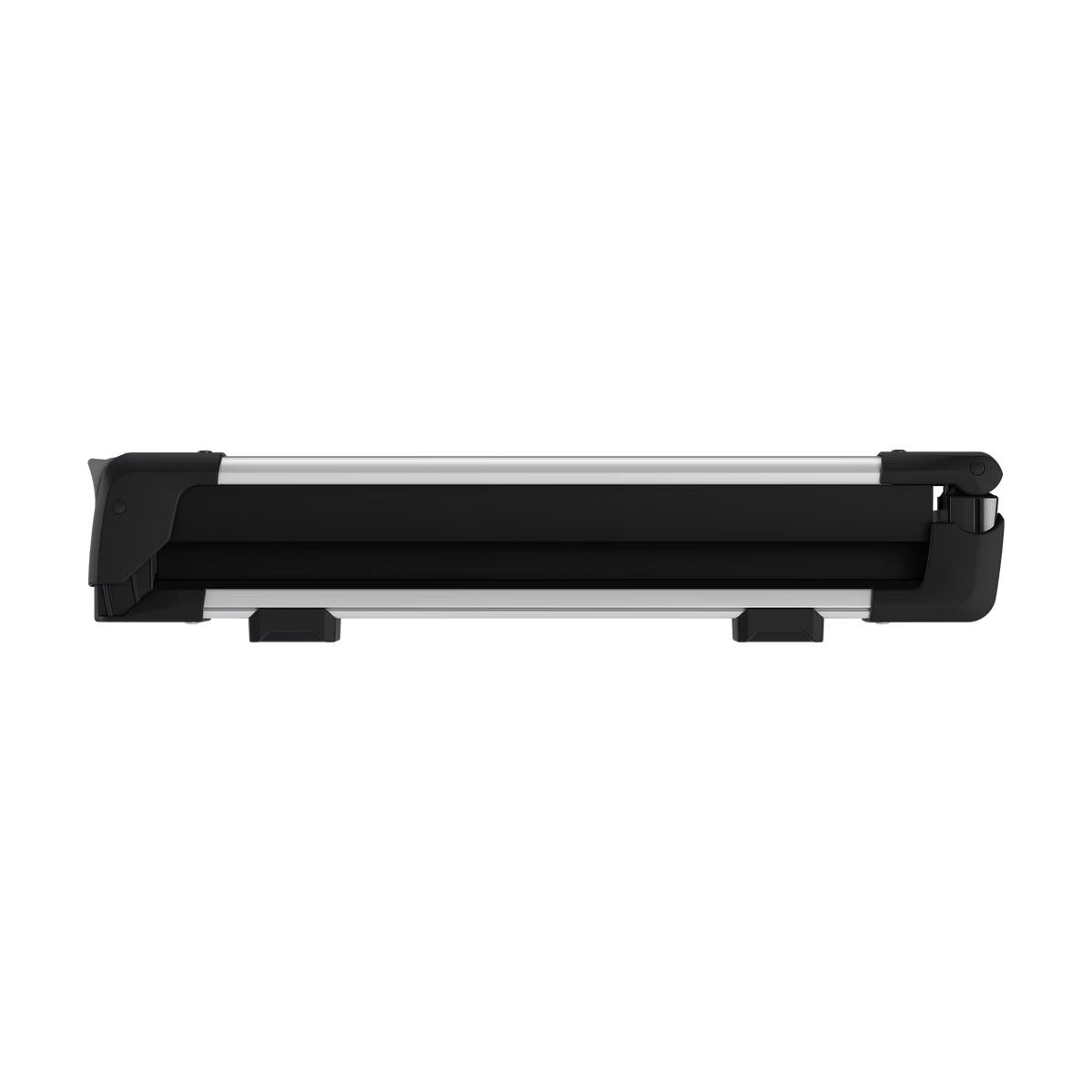 Thule SnowPack Stainless Steel Roof Top Mount Ski/Snowboard Rack, Medium, Black, 2-pc