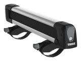 Thule SnowPack Stainless Steel Roof Top Mount Ski/Snowboard Rack, Medium, Black, 2-pc image 7