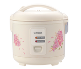 Tiger Non-Stick Rice Cooker & Steamer, White, 5.5 Cups