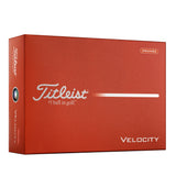 Titleist Velocity Golf Balls, Matte Orange, 12-pk