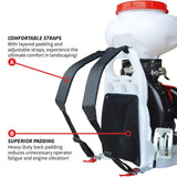 Tomahawk 4-Gallon Backpack Motorized Fertilizer/Ice Melter Spreader image 2