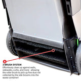 Tomahawk Commercial Push Sweeper & Hard Floor Cleaner, 38-in image 7