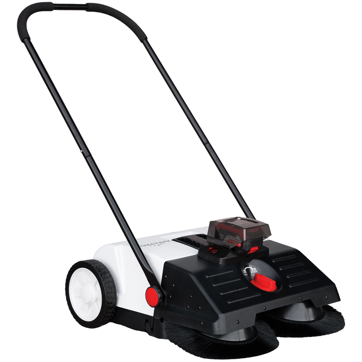 Tomahawk Electric Battery-Powered Push Sweeper, 22-in