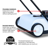 Tomahawk Electric Battery-Powered Push Sweeper, 22-in image 4
