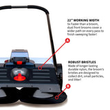 Tomahawk Electric Battery-Powered Push Sweeper, 22-in image 5