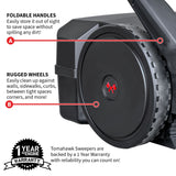 Tomahawk Electric Battery-Powered Push Sweeper, 30-in image 4