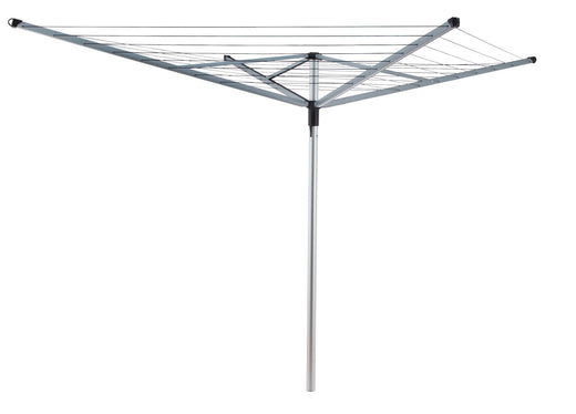 Topspinner Outdoor Umbrella Rotary Clothesline Dryer with Ground Spike, 1.75-in D x 74.8-in H
