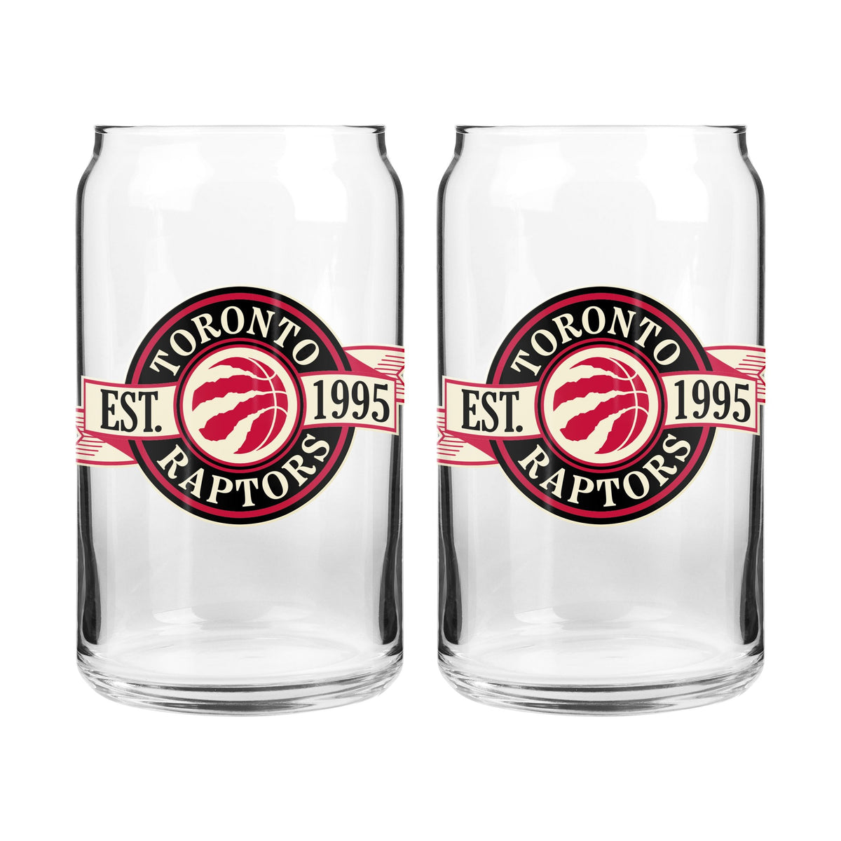 Toronto Raptors Can Banner, Officially Licensed, 2-pk