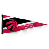 Toronto Raptors Team Pennant For NBA Basketball Fans/Collectors, 12-in x 30-in