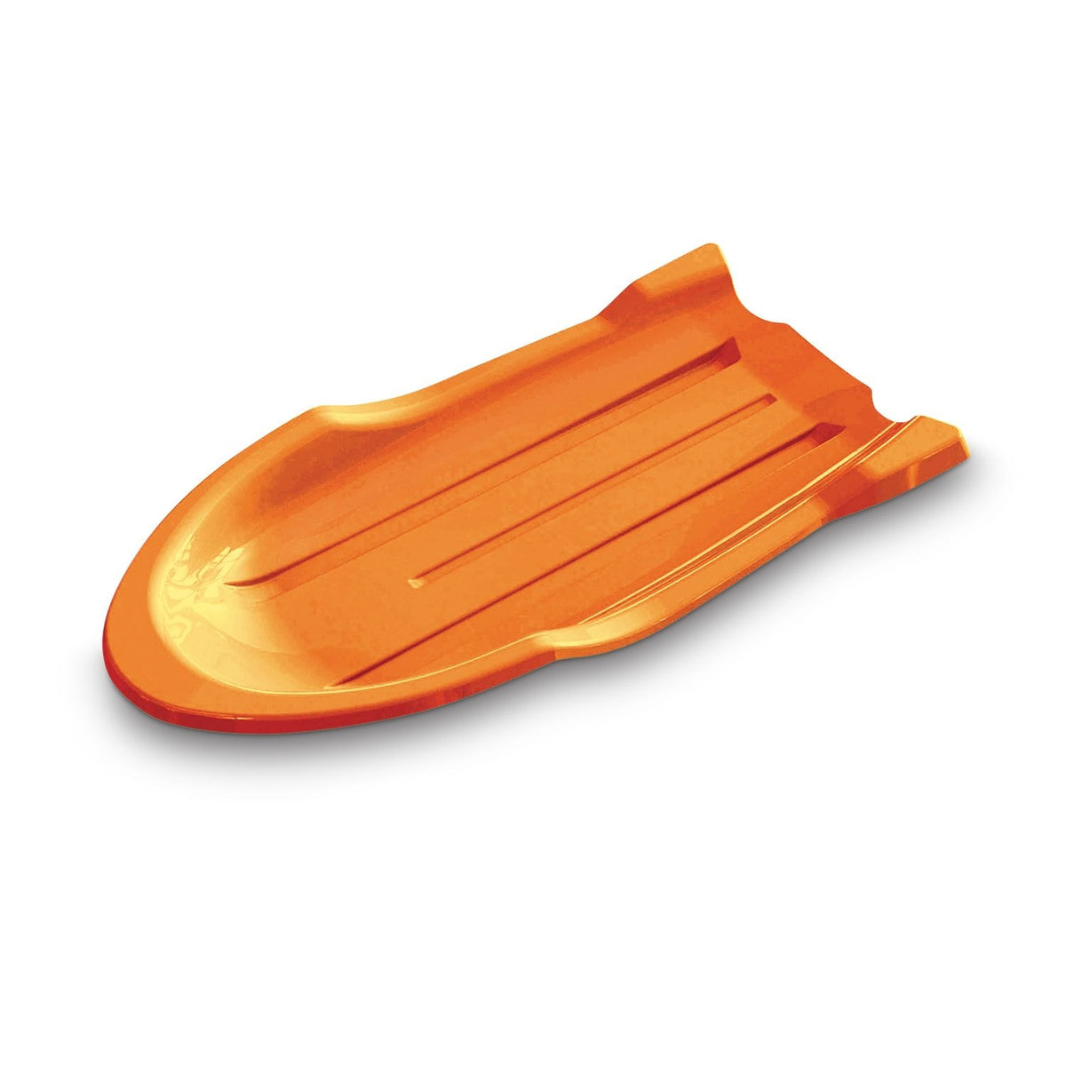 Torpedo Kids' 2-Person Lightweight Plastic Winter Snow Sled Toboggan