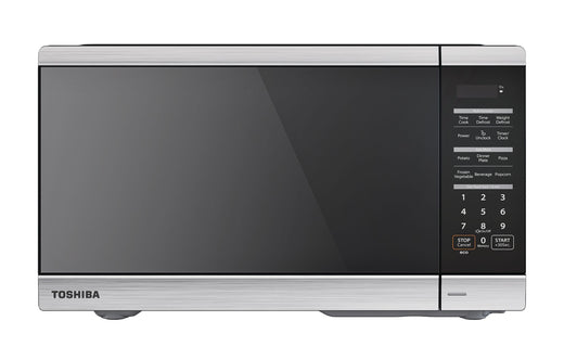 Toshiba ML3-EM16PAI(SS)/CA Countertop Microwave with Smart Sensor Cooking, 1200W, 1.6-cu.ft, Stainless Steel
