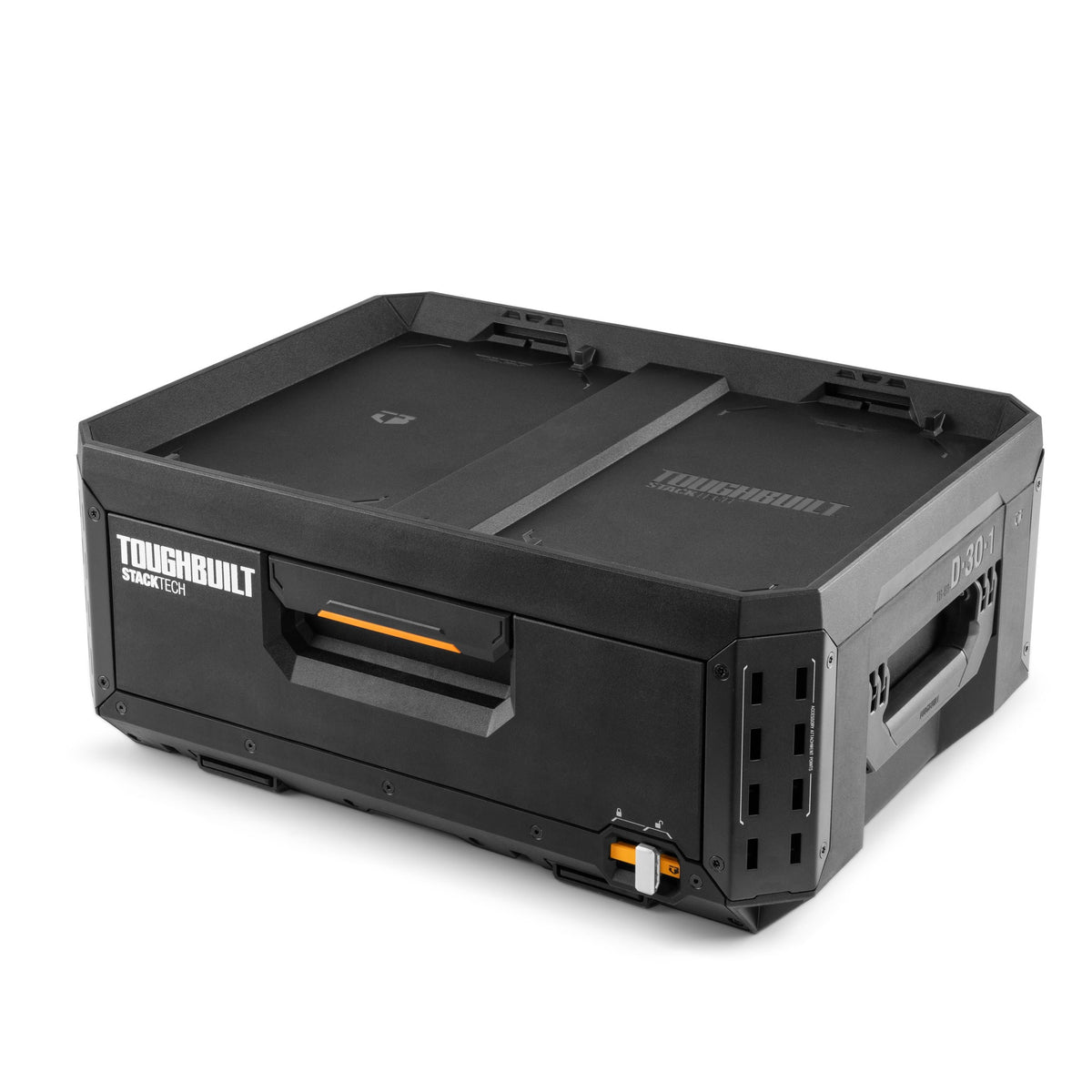 ToughBuilt StackTech 1-Drawer Auto-Locking Portable Modular Tool Box