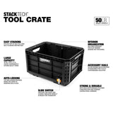 ToughBuilt StackTech Auto-Locking Tool Storage Crate image 2