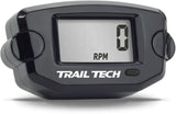Trail Tech Surface TTO Mount Digital Tach Hour Guage, Black