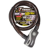 Trimax 48-in Alarmed Lock Chain with Quadra Braid Cable