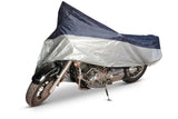 TRIPEL 200 Series Fabric Motorcycle Cover for Water & UV Resistance, Large