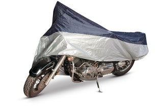 TRIPEL 200 Series Fabric Motorcycle Cover for Water & UV Resistance, Large