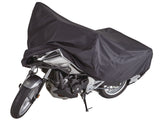 Tripel Premium Polyester Motorcycle Cover, Black, X-Large image 2