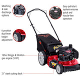 Troy-Bilt 163cc Gas Commercial Push Lawn Mower, 21-in image 3