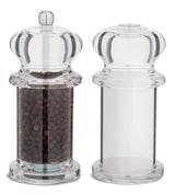 Trudeau Traditional Pepper Mill & Salt Shaker, 5.5-in
