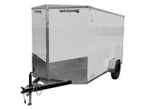 True North 6 x 12-ft Enclosed Utility Trailer with Ramp Door image 2