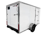True North 6 x 12-ft Enclosed Utility Trailer with Ramp Door image 3