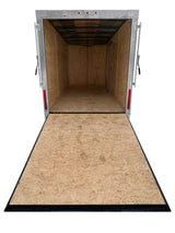 True North 6 x 12-ft Enclosed Utility Trailer with Ramp Door image 4
