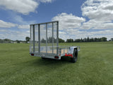 True North 60-in x 10-ft Galvanized Utility Trailer image 6