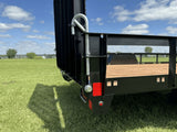 True North 77-in x 12-ft Utility Trailer With Gate, Black image 8