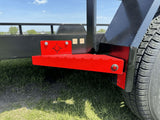 True North 83-in x 14-ft Utility Trailer With Gate & Side ATV Ramps, Black image 2