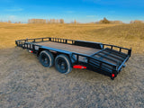 True North 83-in x 16-ft Tandem Axle Utility Trailer, Black image 2