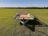 True North 83-in x 16-ft Tandem Axle Utility Trailer, Galvanized image 4