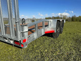 True North 83-in x 16-ft Tandem Axle Utility Trailer, Galvanized image 5